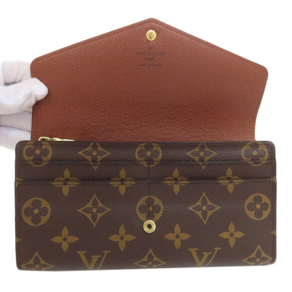 LOUIS VUITTON Brown Monogram Wallet - Picture 4 of 11